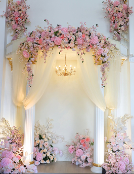 Lễ cưới được lấy cảm hứng từ concept a Fairytale in Bloom
